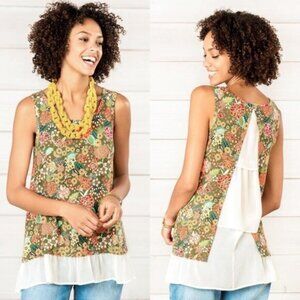 Matilda Jane | "Open Orchard" Top The Adventure Begins Collection | Size Small